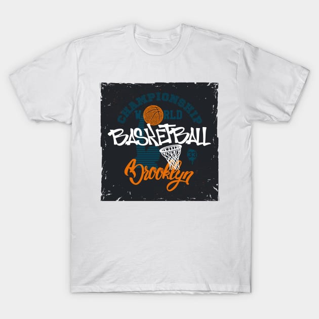 Basketball T-Shirt by Dojaja